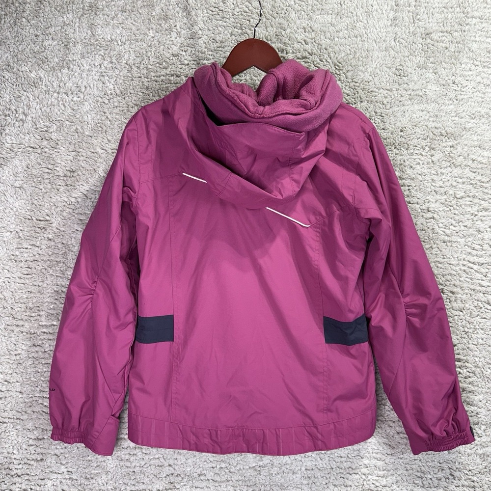 Columbia Jacket Girls 14/16 Pink Blue Omni-Shield‎ 3n1 Waterproof - Picture 2 of 12